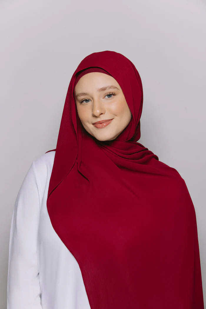 ✨ BonellaCo® Mıknatıslı Boneli Şifon Şal